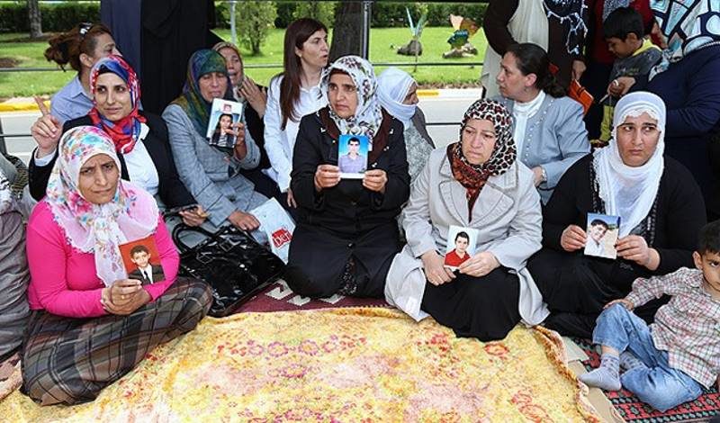 Mothers of missing Turkish Kurd children