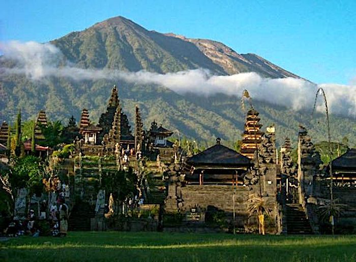 Click to enlarge Mt Agung