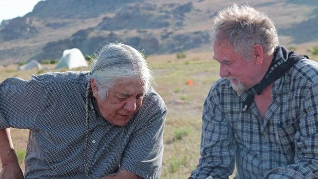 Click to enlarge Dene native elder