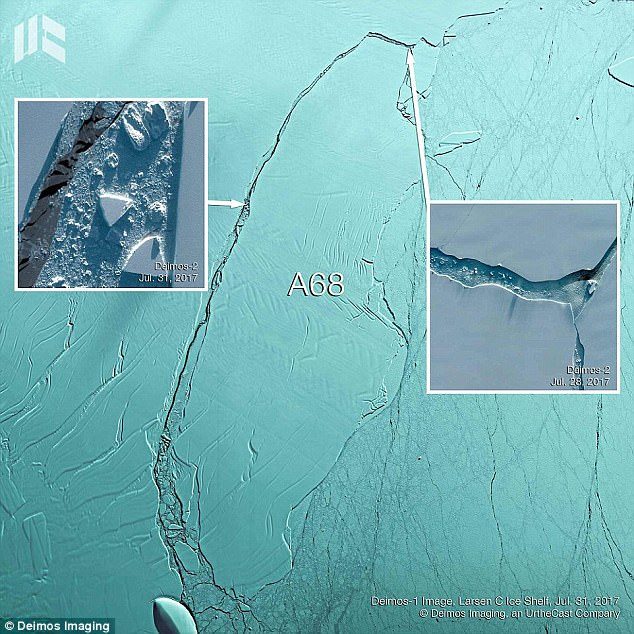 Click to enlarge iceberg Larson-C