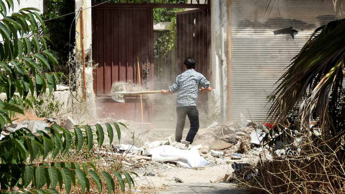 al waer homes rubble