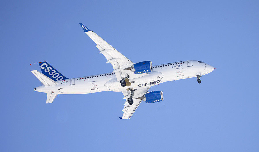 Bombardier CS300 Aircraft