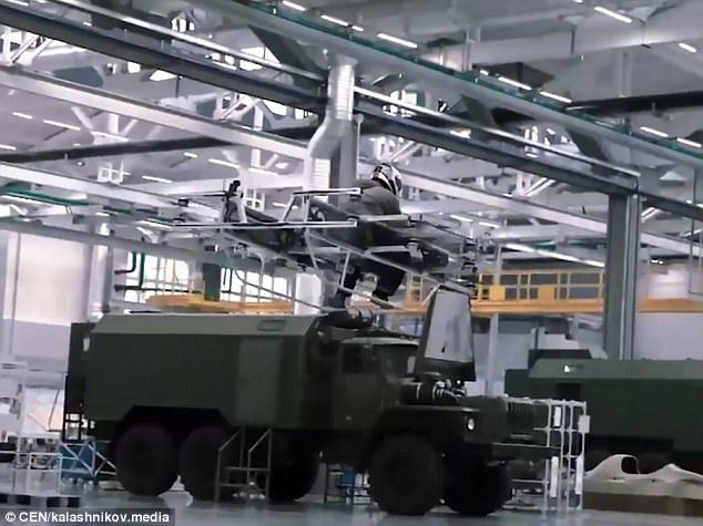 Click to enlarge kalashnikov flying motorbike