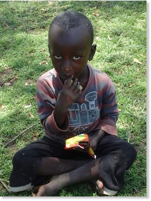 Click to enlarge Uganda child