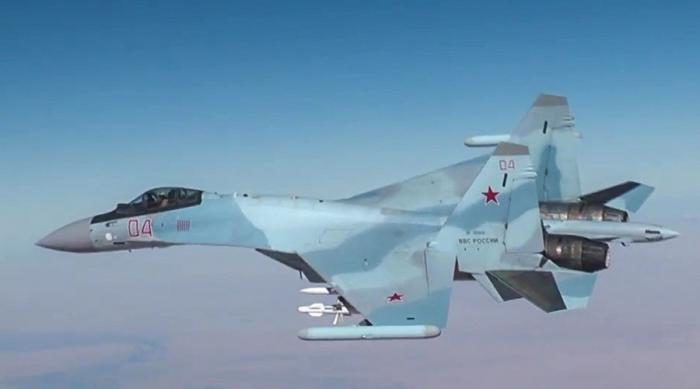 Click to enlarge Russian fighter jet