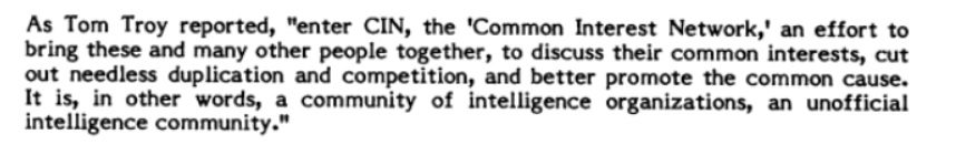Common Interest Network documents