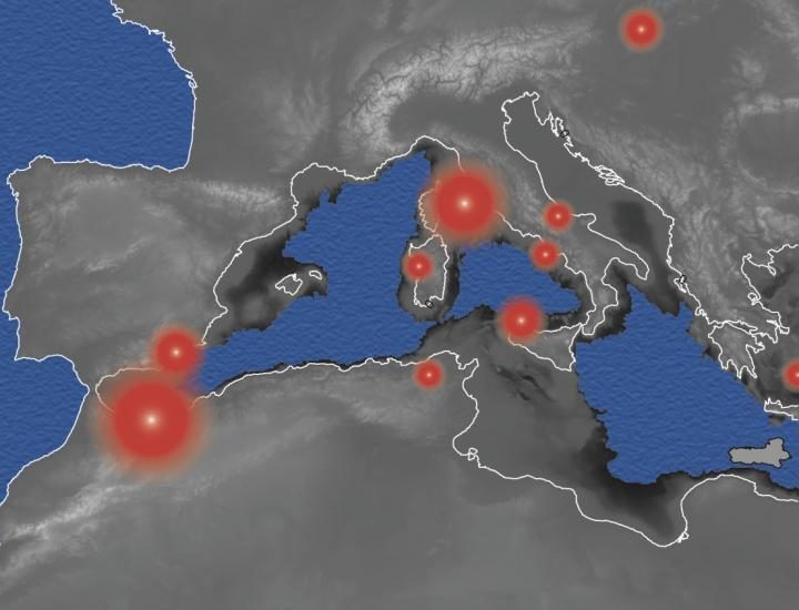 Mediterranean volcanoes