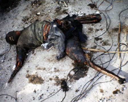 white phosphorous victim Syria