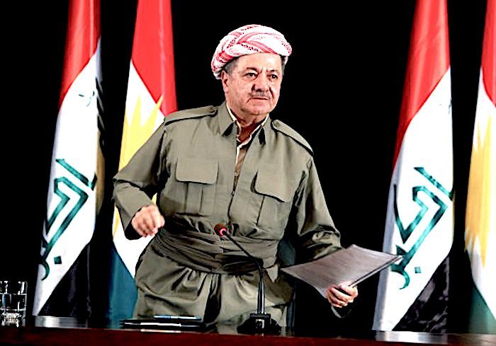 Click to enlarge Massoud Barzani