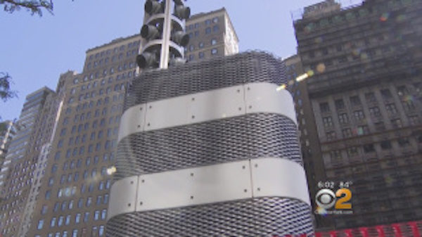 Mysterious metal towers