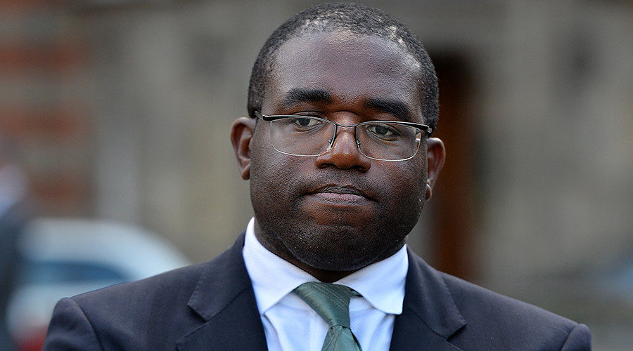 Click to enlarge MP David Lammy