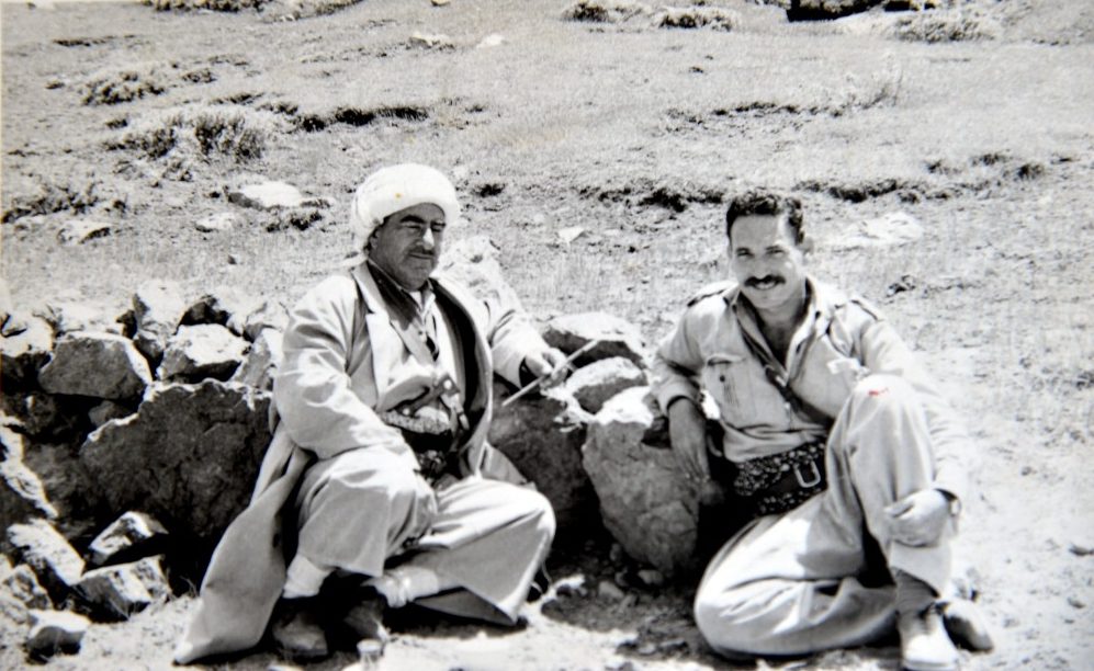 Lt. Colonel Sagi with Mustafa Barzani