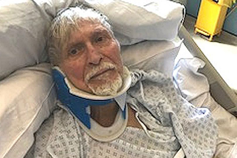 pensioner attacked