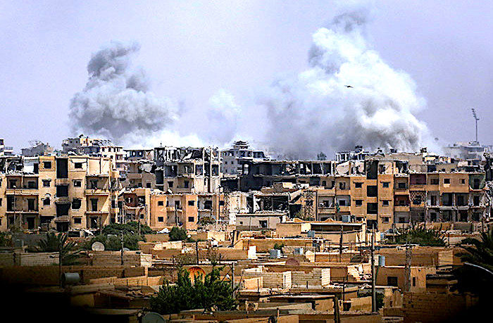 airstrike Raqa