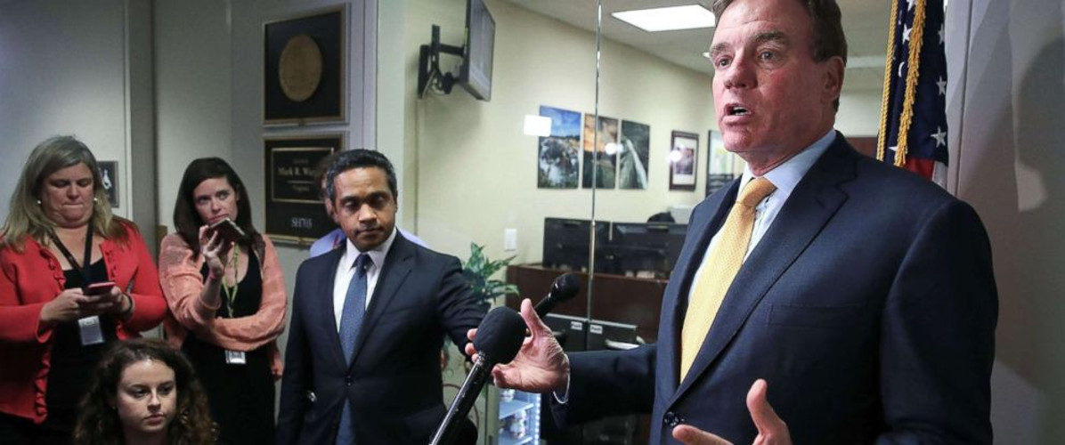 Click to enlarge Twitter Russia election meddling Democrats Mark Warner