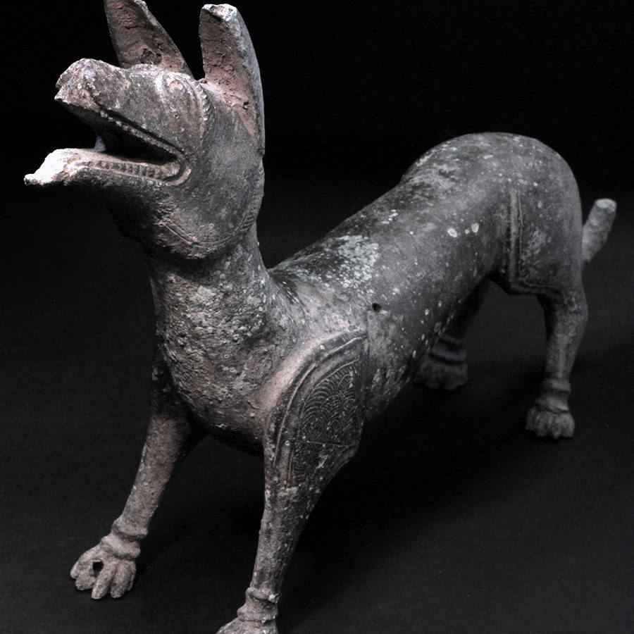 roman bronze dog Britain