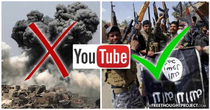 Youtube censor propaganda ISIS fake news