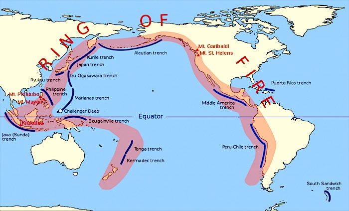 ring of fire map