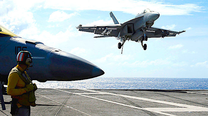 Click to enlarge USS Ronald Reagan