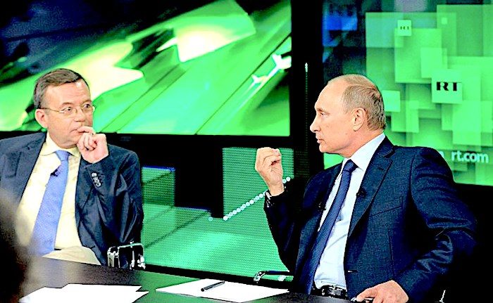 Click to enlarge Putin at RT