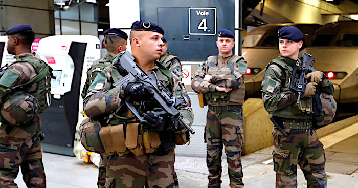 French soldiers