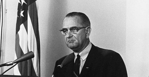 Click to enlarge LBJ Johnson Tonkin false flag