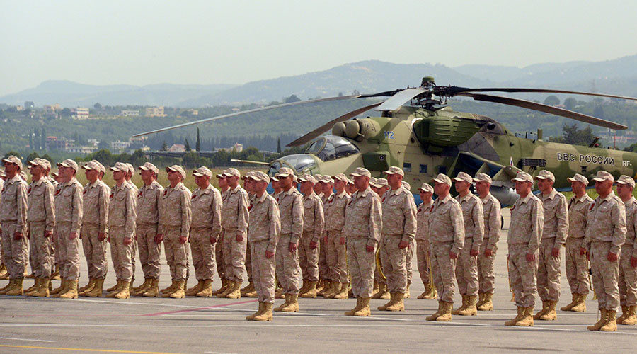 Russian servicemen