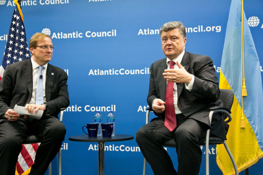 Click to enlarge Poroshenko Atlantic Council