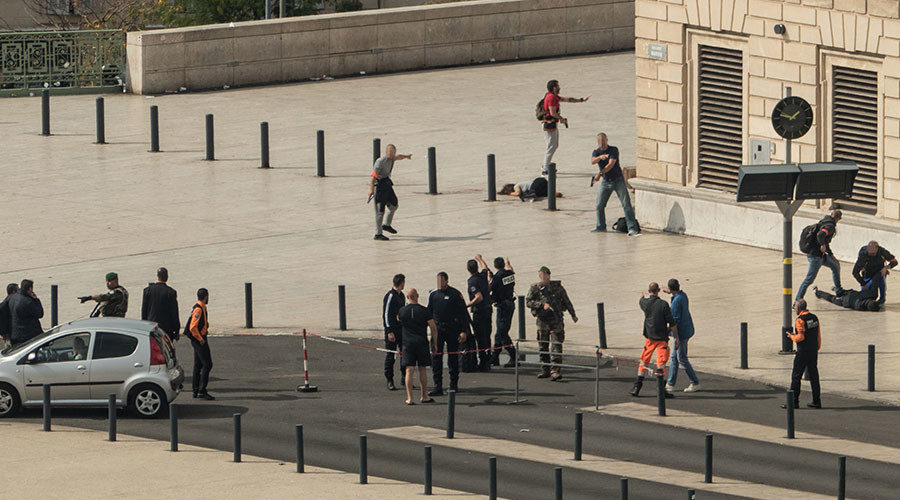 Click to enlarge ISIS knife attack Marseille