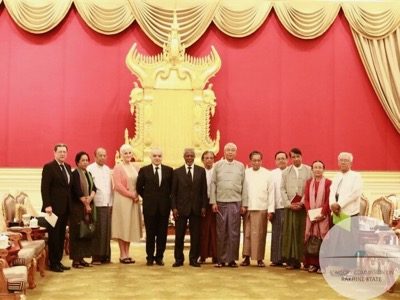 Click to enlarge Aung San Suu Kyi kofi annan