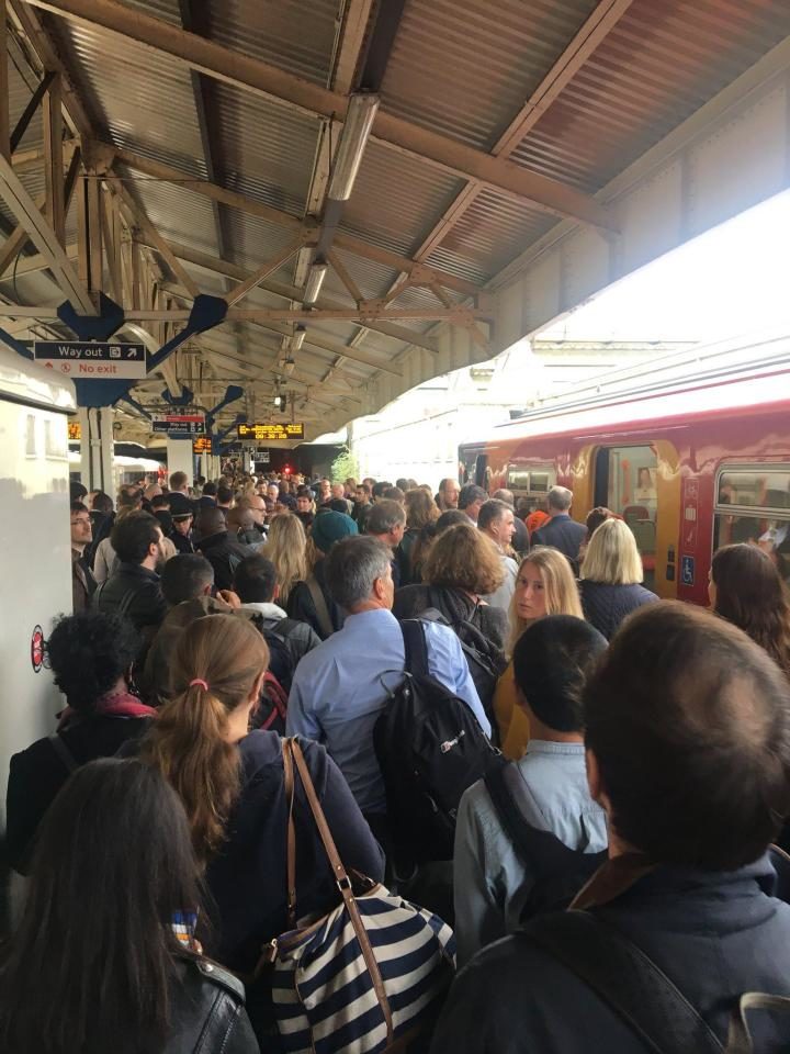 train passengers
