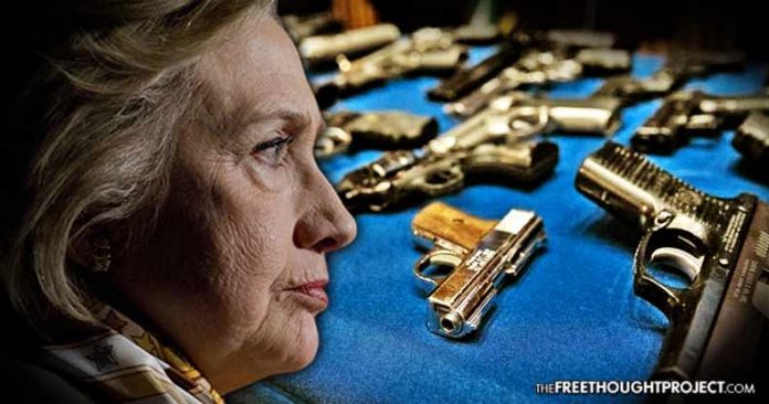 hillary and guns