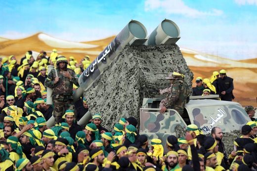 Click to enlarge hezbollah mock missile launcher