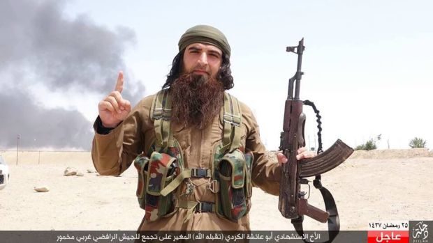 Click to enlarge Kurdish terrorist