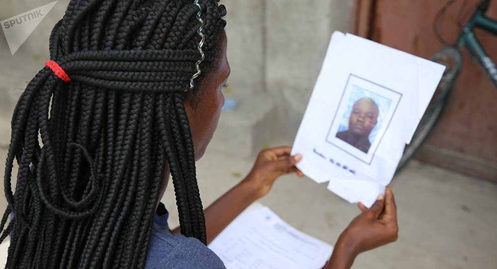 Click to enlarge Haitian rape victim