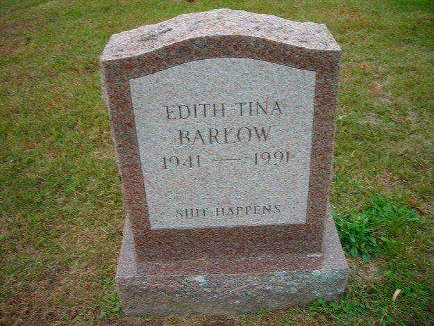 Click to enlarge Hilarious headstones