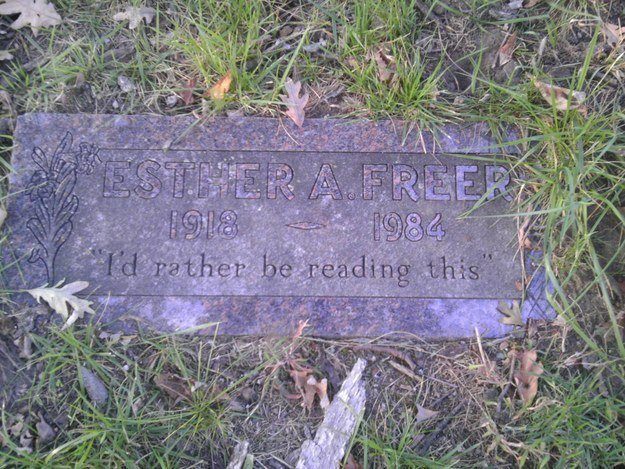 Click to enlarge Hilarious headstones