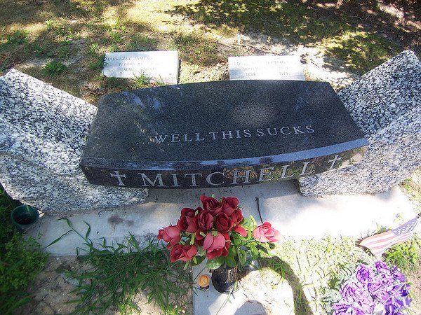 Click to enlarge Hilarious headstones