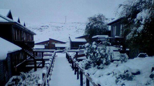 Snow in South Africa