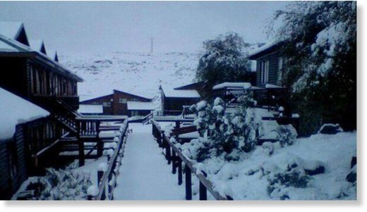 Snow in South Africa