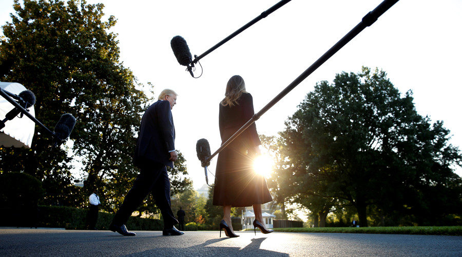 Click to enlarge Donald Melania Trump