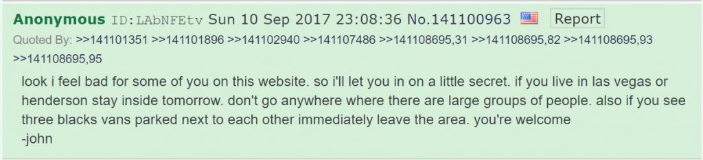 4Chan las Vegas shooting