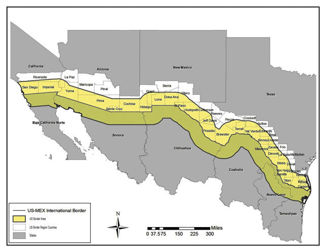 mexico US border wall
