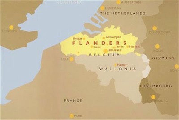 map Flanders