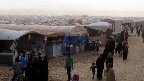 Raqqa refugees