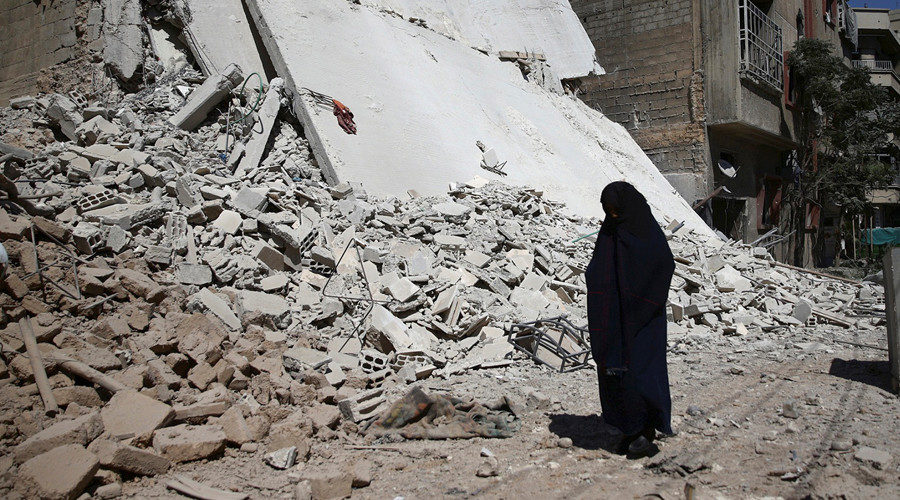 ISIS woman Syria