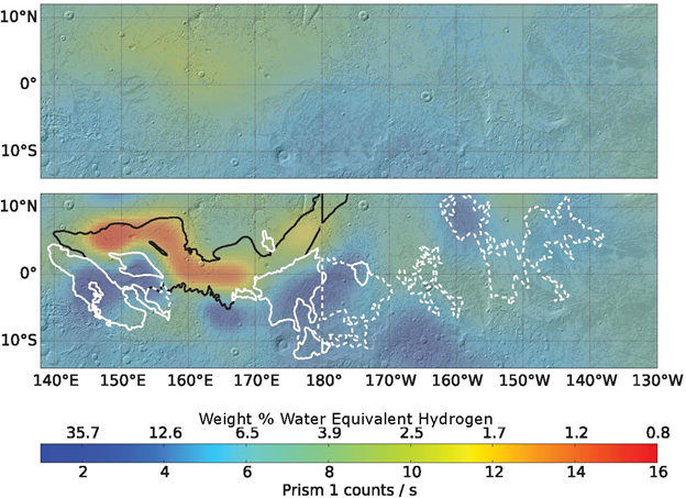 Click to enlarge Mars water