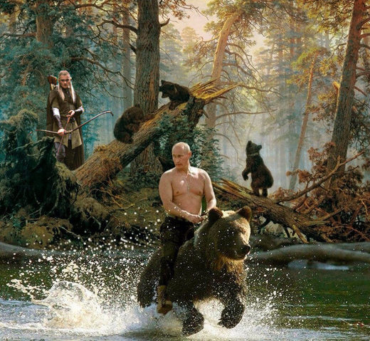 Click to enlarge V. Putin