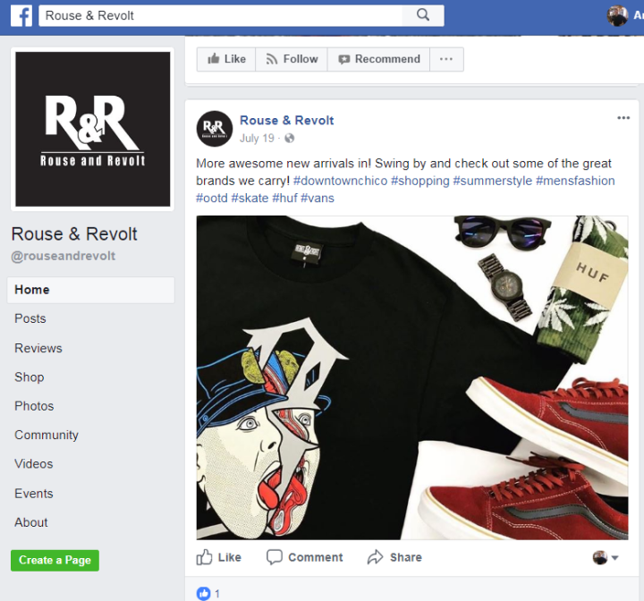 Facebook Rise Revolt cop killing