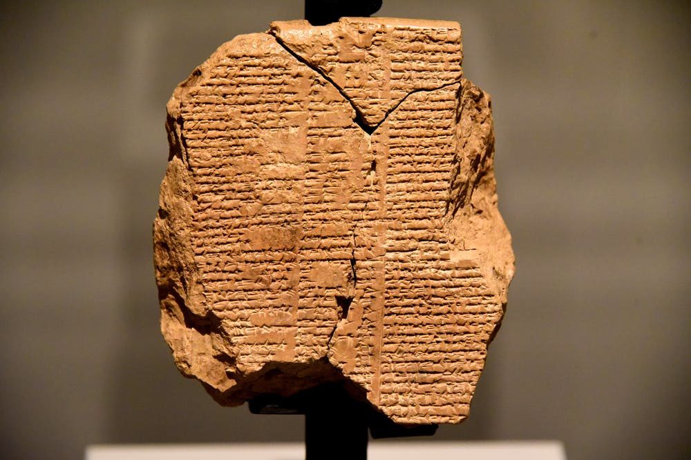 Cuniform clay tablet